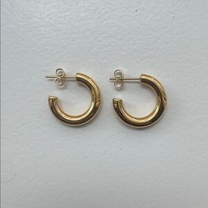 Tube Hoop Earrings